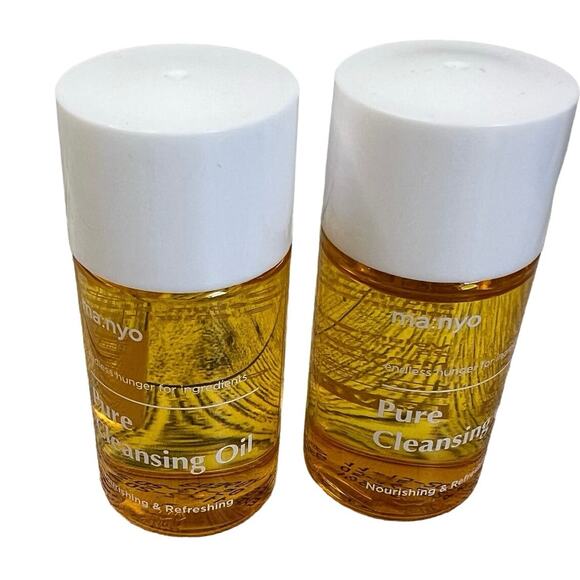 2x Manyo Pure Cleansing Oil 25ml/0.84oz Travel Mini Vegan Helps Blackheads - Picture 1 of 6